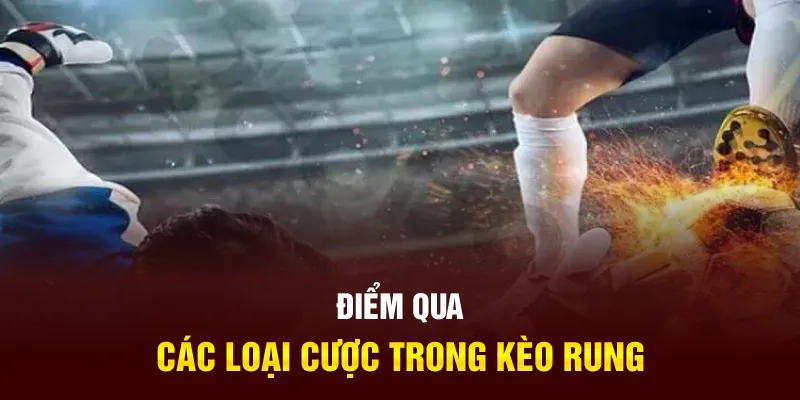 Điểm qua các loại cược trong kèo rung